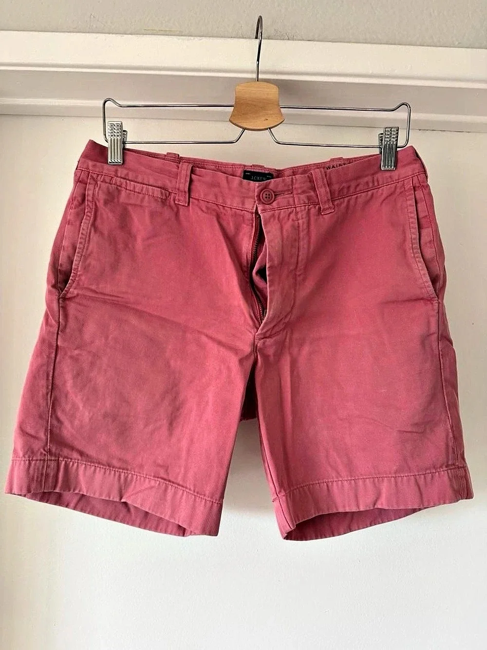 J.Crew Stanton Bermuda Shorts Salmon Pink Waist 31